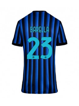 Inter Milan Nicolo Barella #23 Replika Hemmakläder Dam 2025-26 Kortärmad